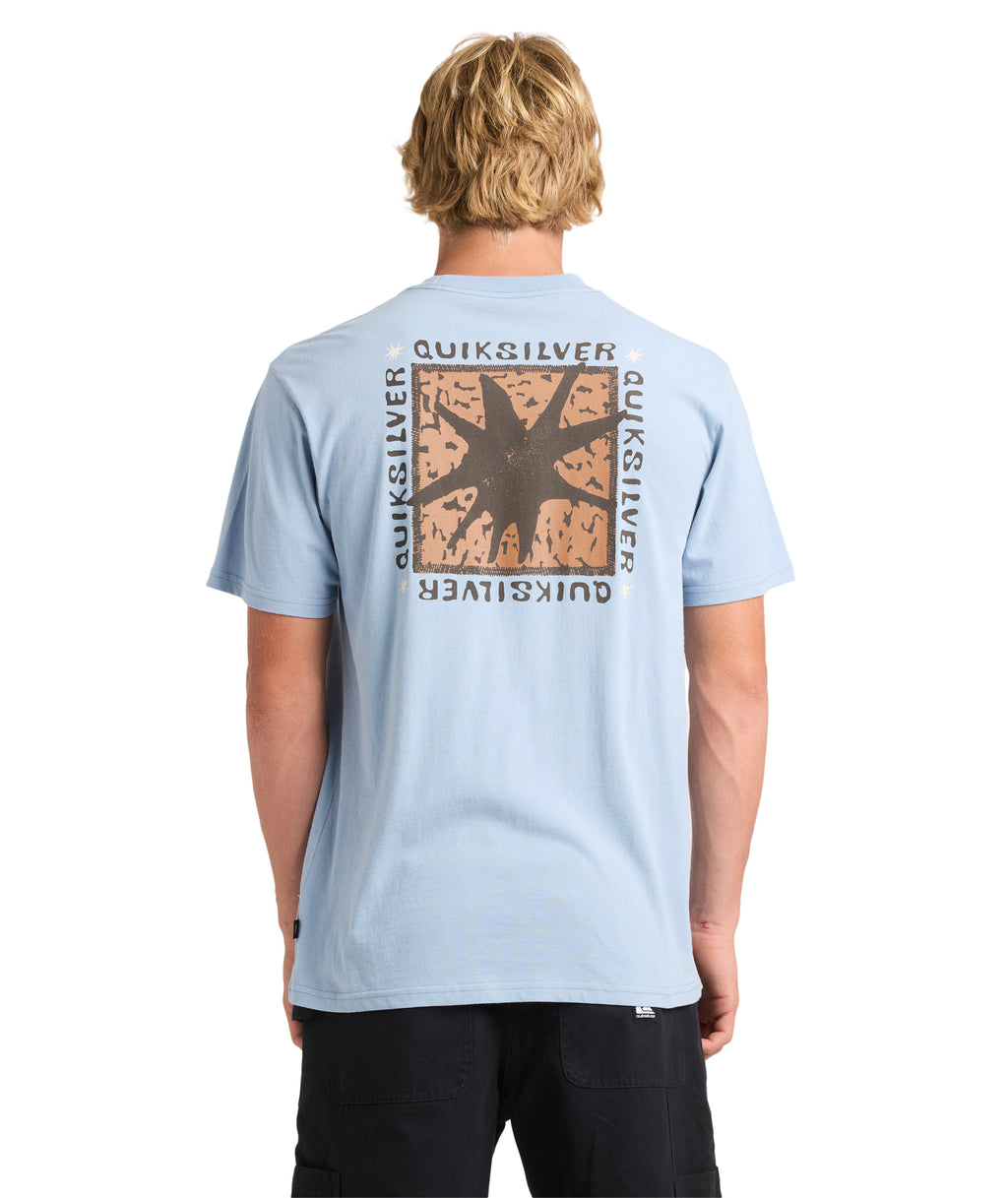 Quiksilver Base Connection Ss in ASHLEY BLUE