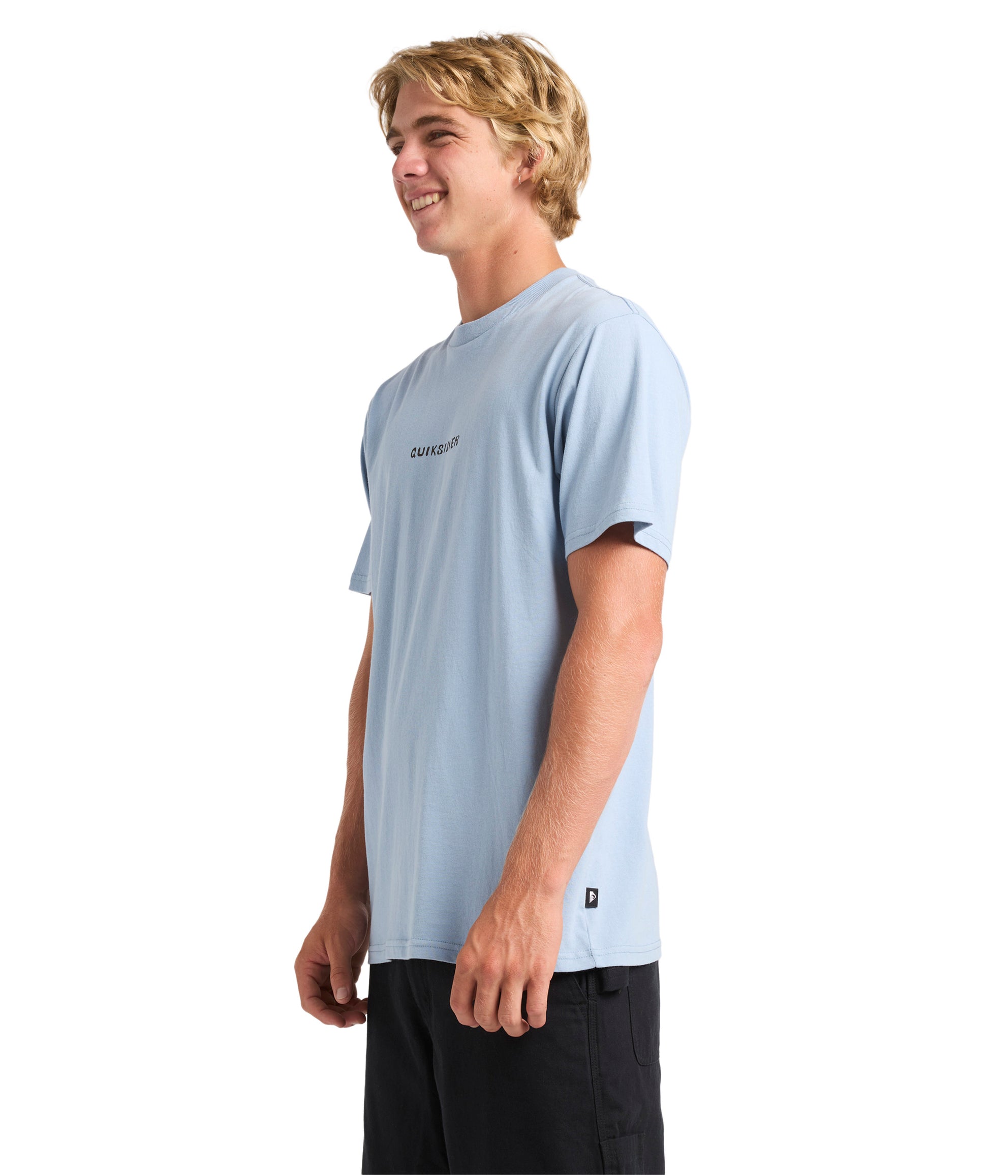 Quiksilver Base Connection Ss in ASHLEY BLUE