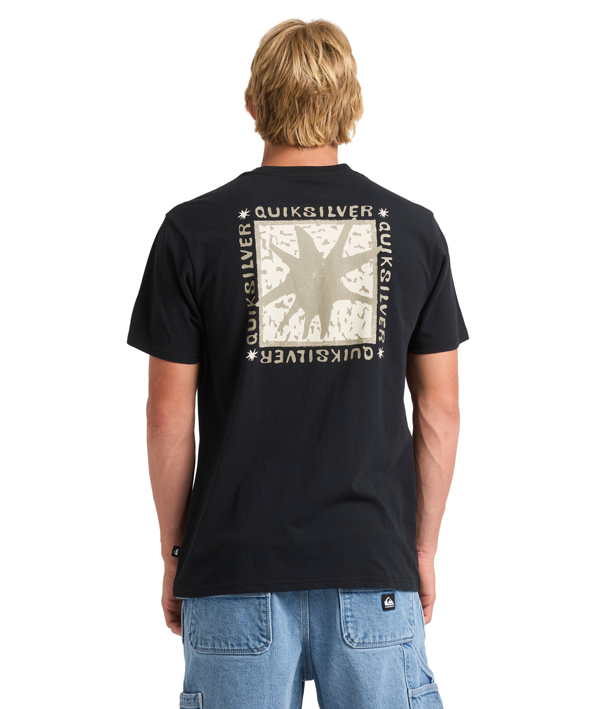 Quiksilver Base Connection Ss in BLACK