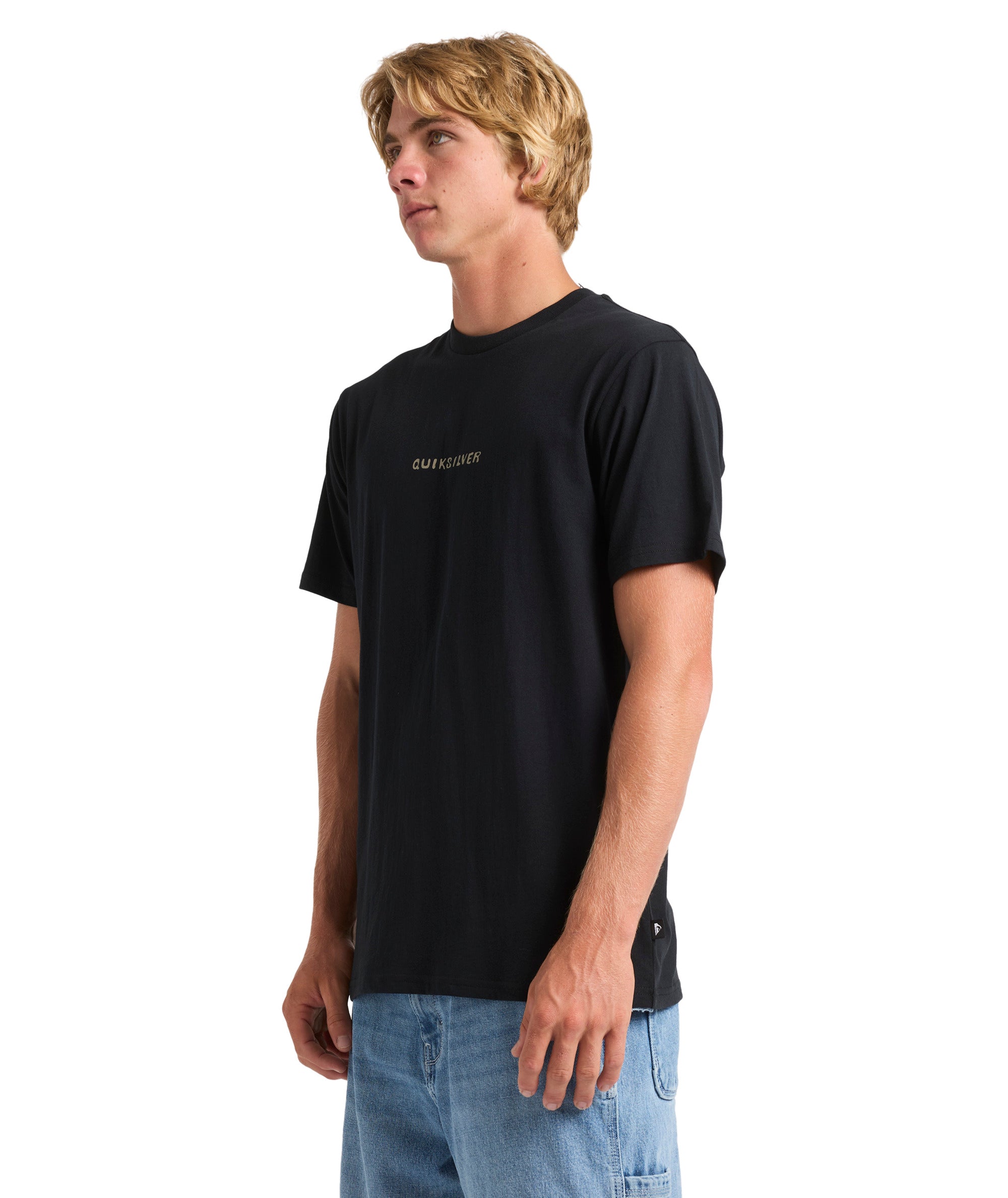 Quiksilver Base Connection Ss in BLACK