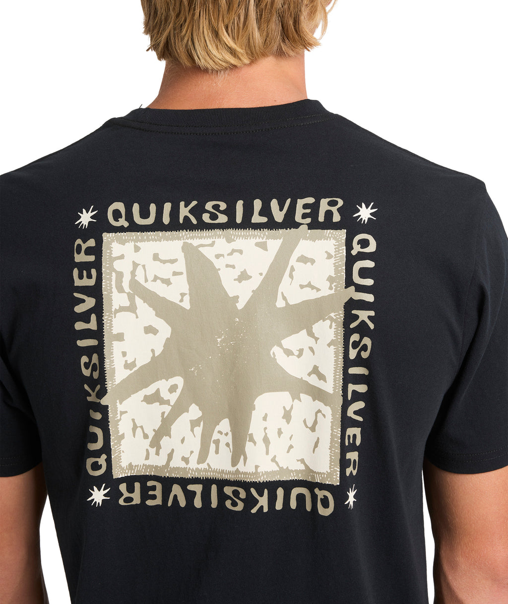 Quiksilver Base Connection Ss in BLACK