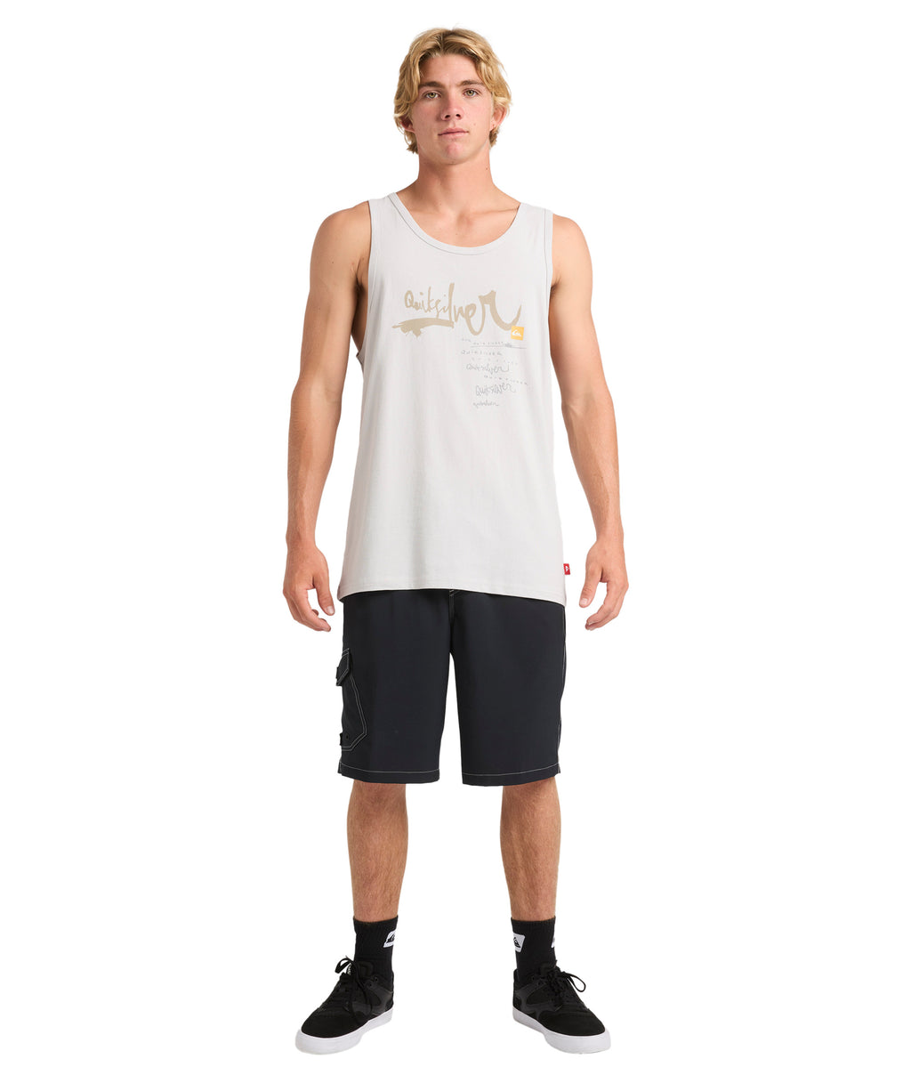 Quiksilver Impaired Ii Tank in GREY VIOLET