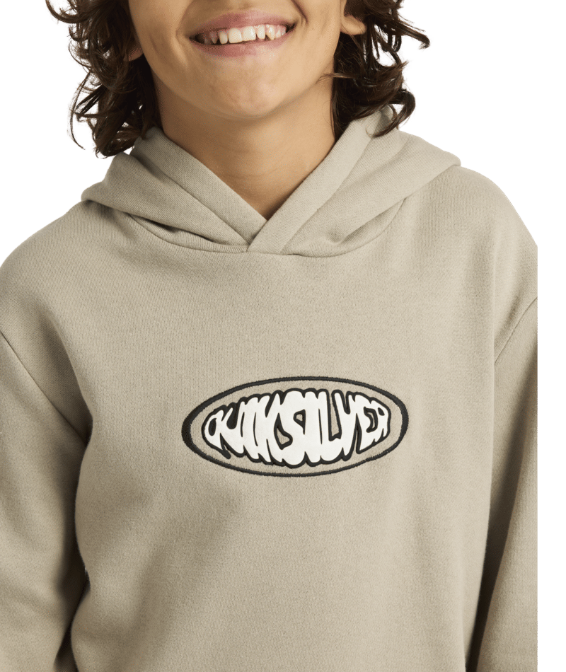 Quiksilver Quik Global Hoodie Yth in SENECA ROCK