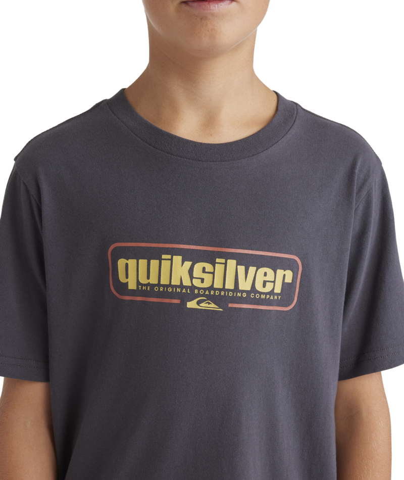 Quiksilver Retro Box Ss Yth in INDIA INK