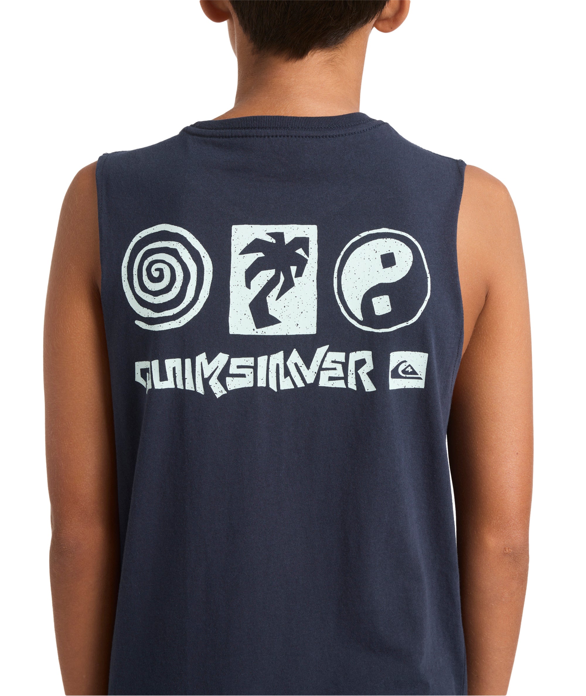 Quiksilver Next Gen Muscle Yth in DARK NAVY