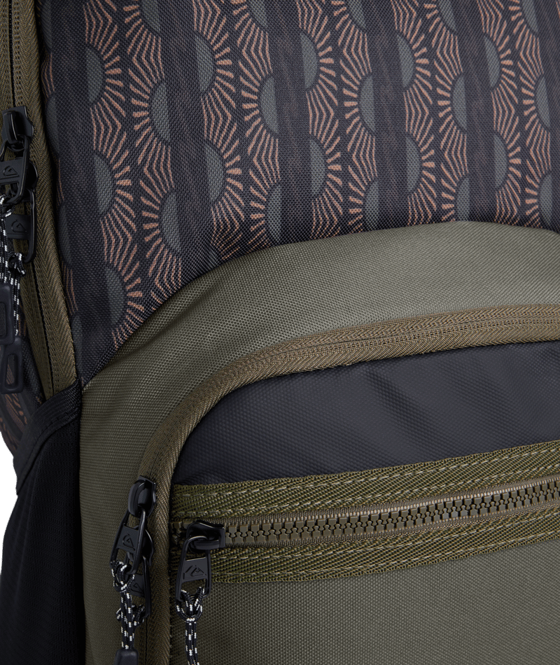 Quiksilver School E Chill Backpack in OLIVE