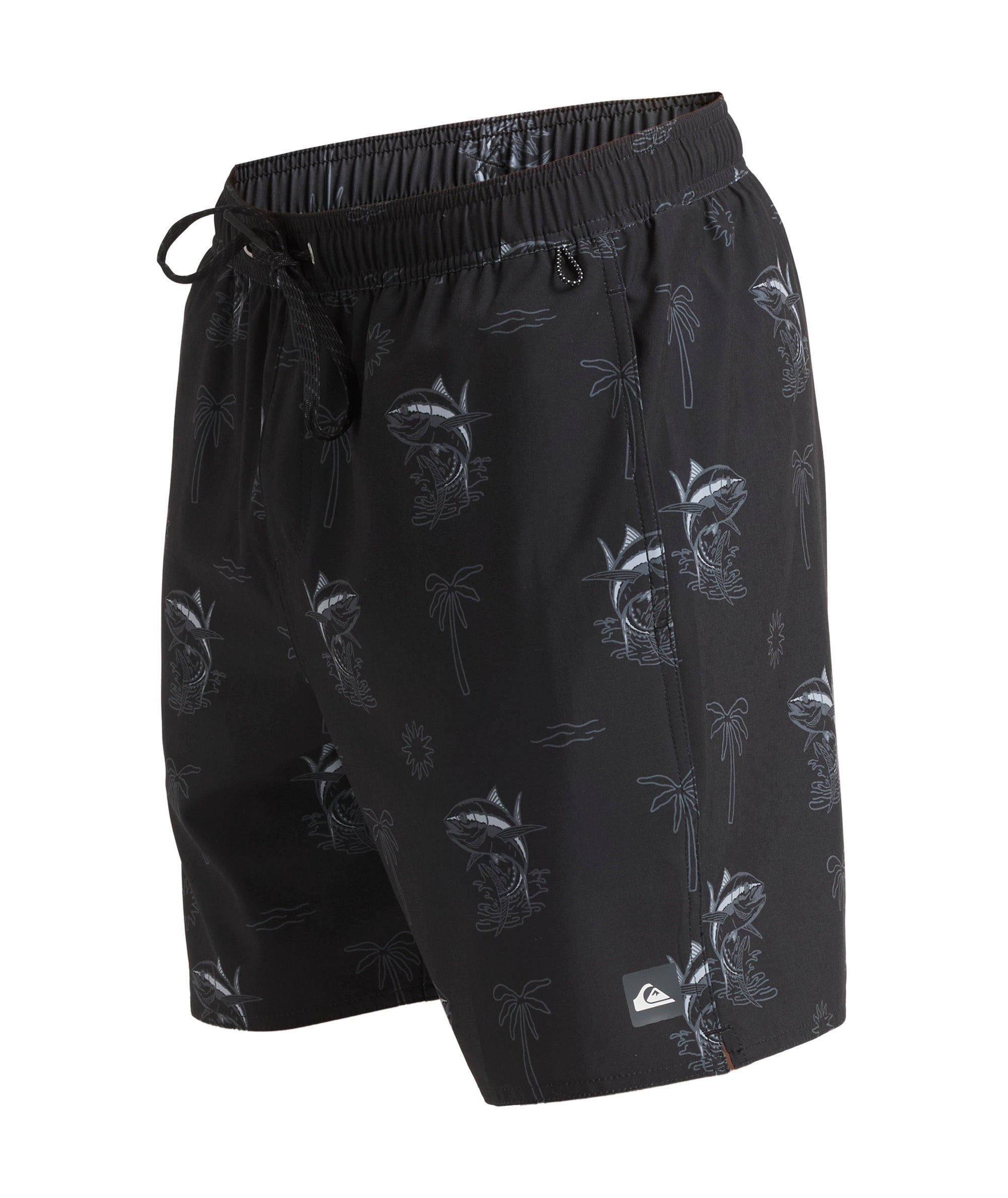 Quiksilver Atoll Volley 18 in BLACK