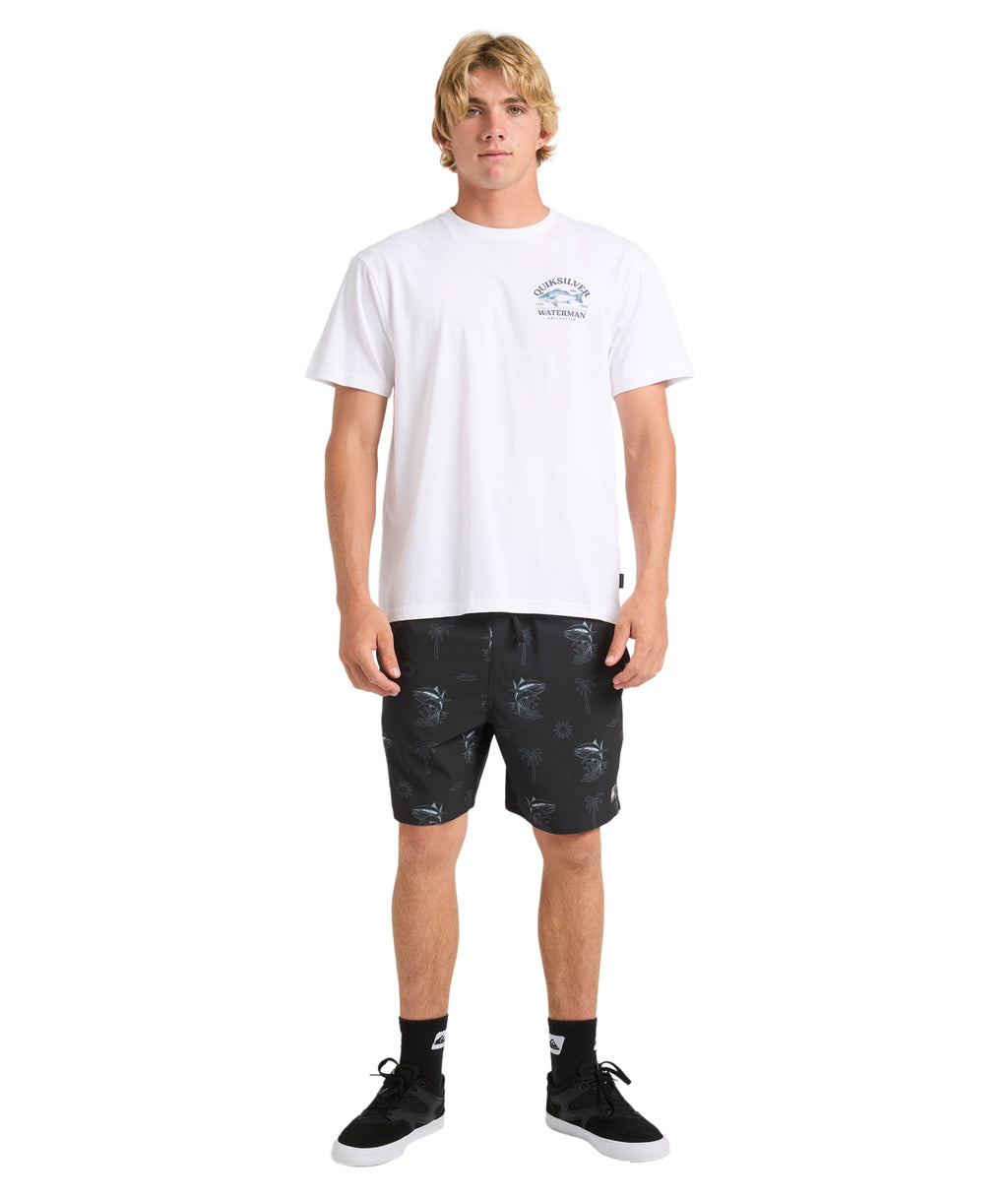 Quiksilver Atoll Volley 18 in BLACK