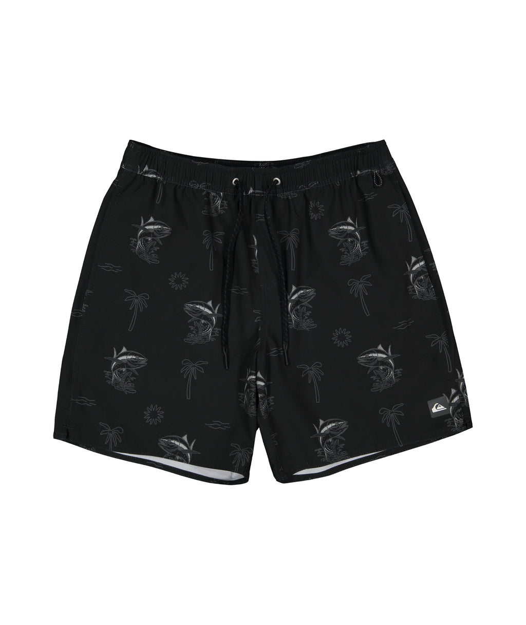 Quiksilver Atoll Volley 18 in BLACK