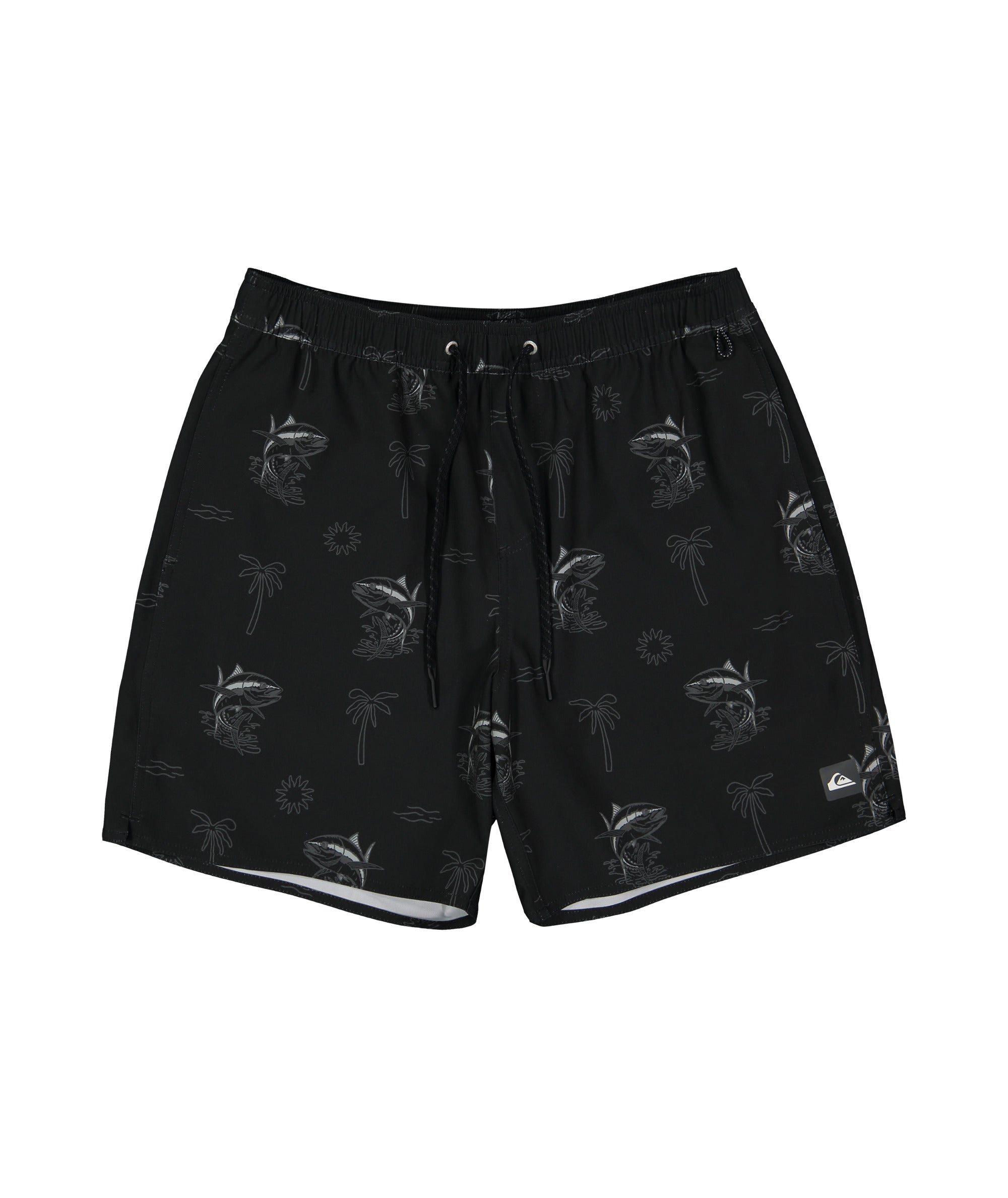 Quiksilver Atoll Volley 18 in BLACK