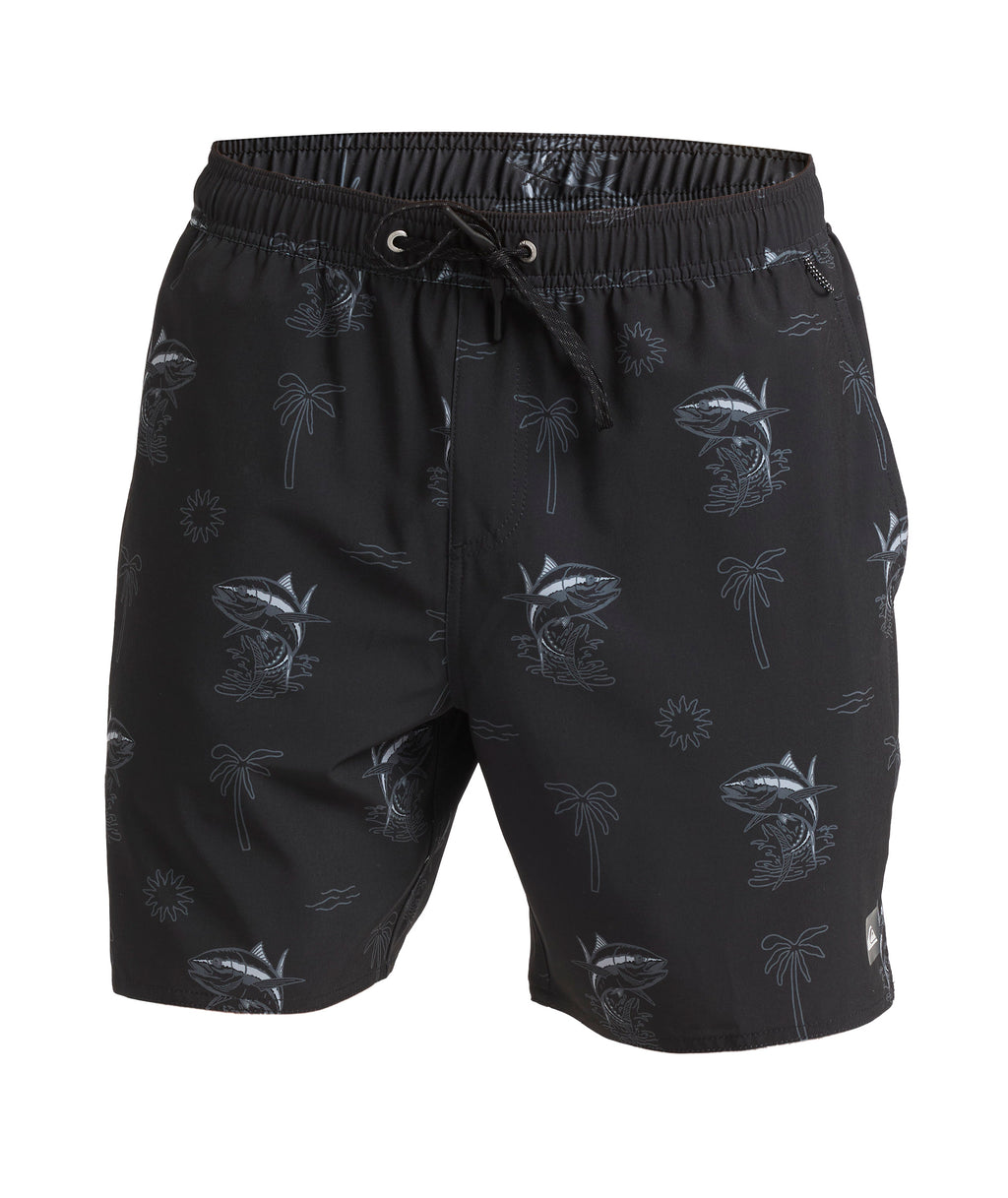 Quiksilver Atoll Volley 18 in BLACK