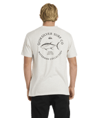 Quiksilver Drag Ss in LIGHT GREY HEATHER