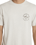 Quiksilver Drag Ss in LIGHT GREY HEATHER