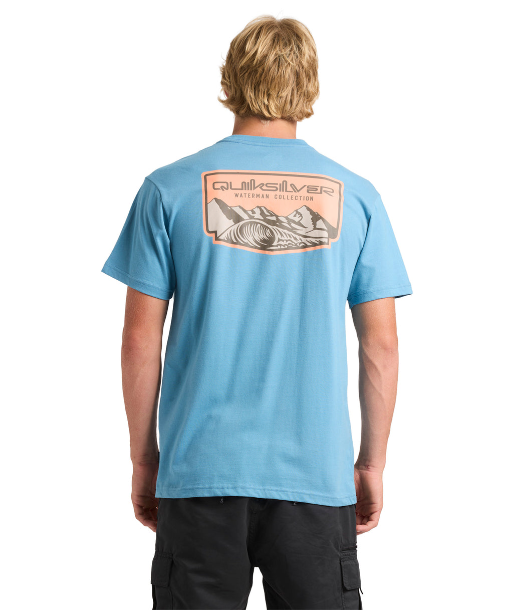 Quiksilver Ground Swells Ss in AIRFORCE BLUE
