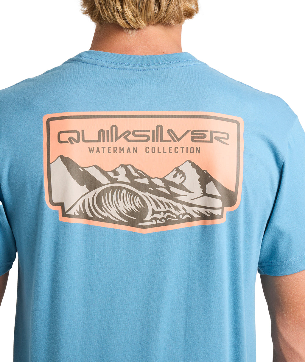 Quiksilver Ground Swells Ss in AIRFORCE BLUE