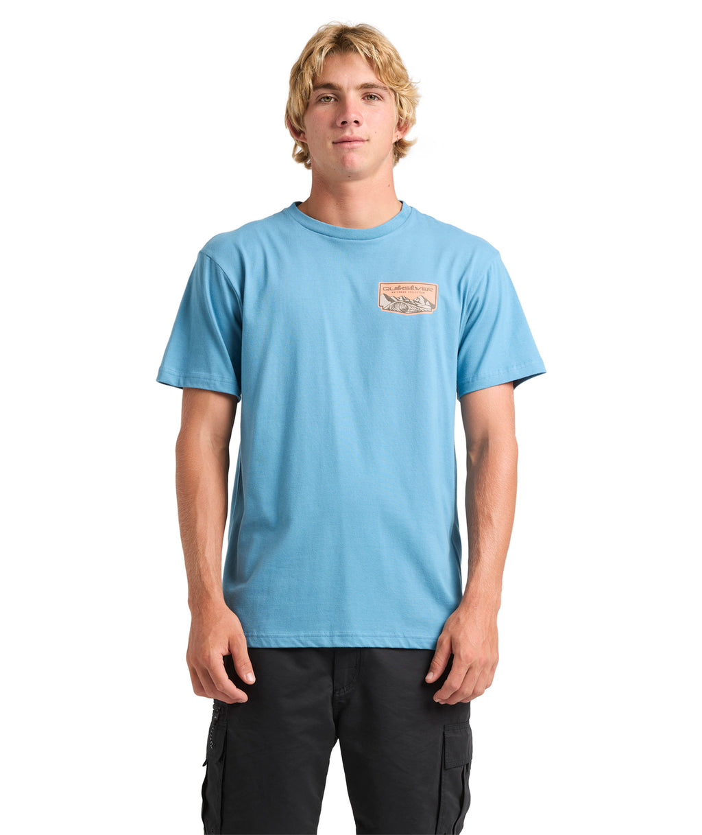 Quiksilver Ground Swells Ss in AIRFORCE BLUE