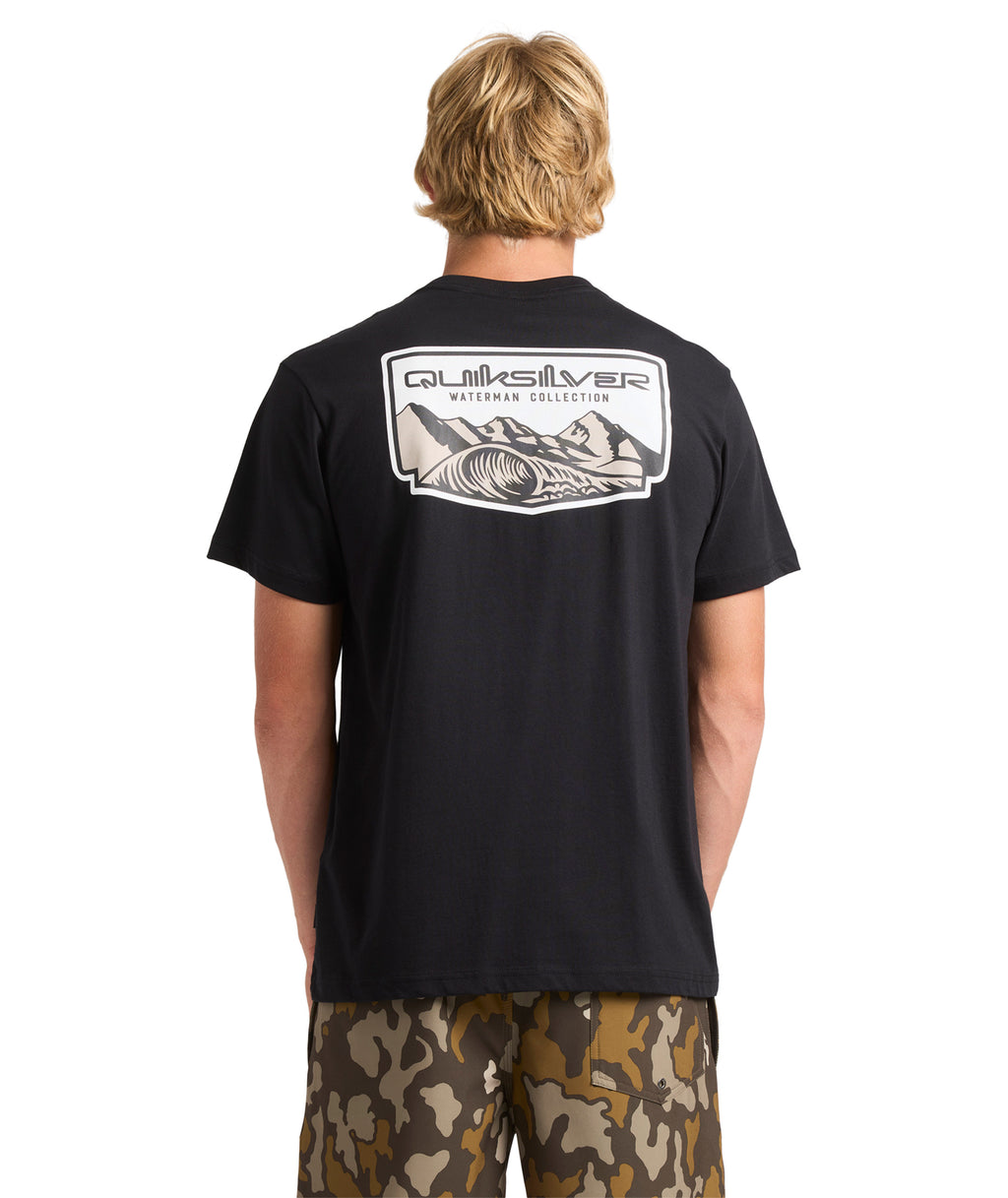 Quiksilver Ground Swells Ss in BLACK