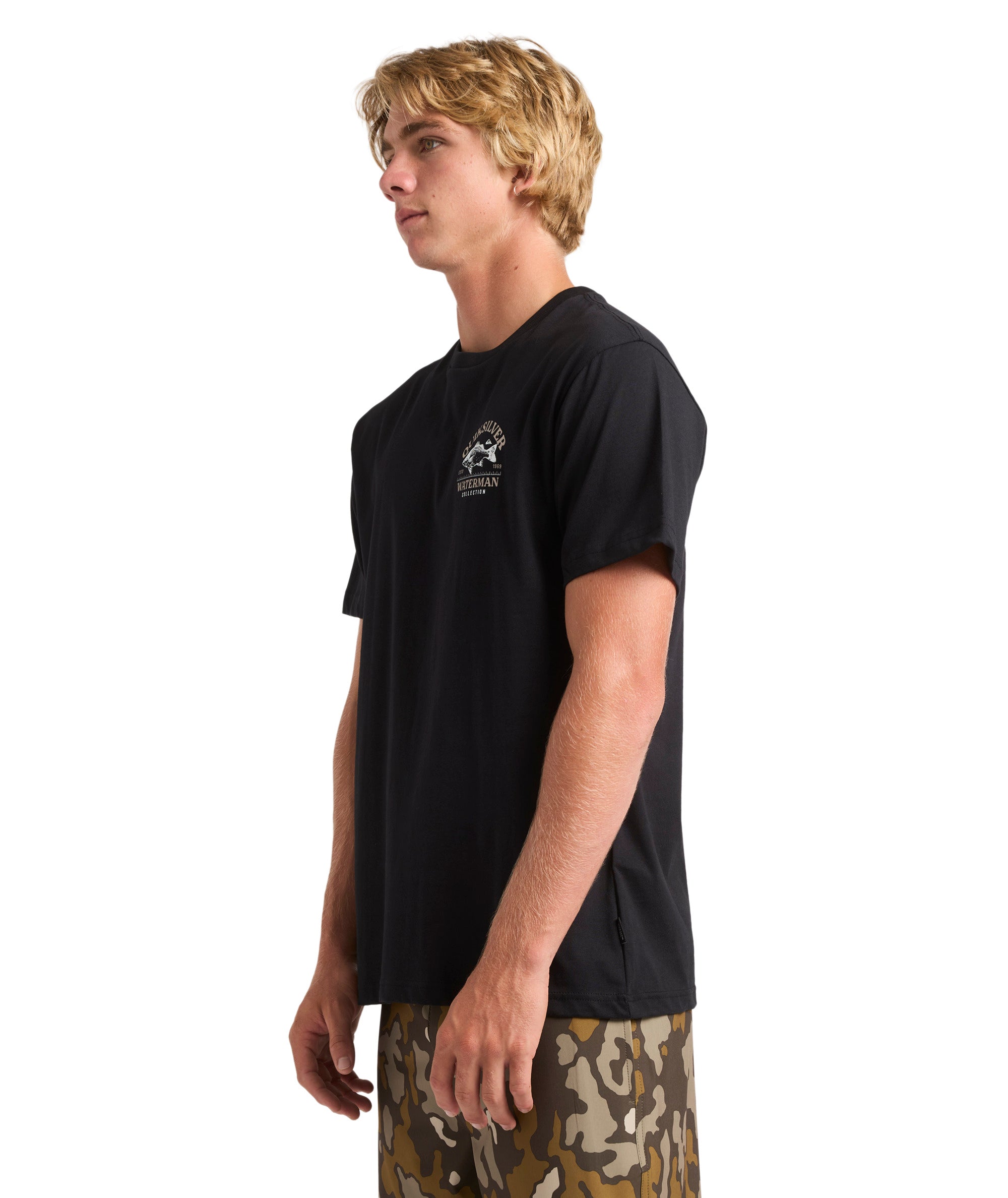 Quiksilver Bayside Ss in BLACK