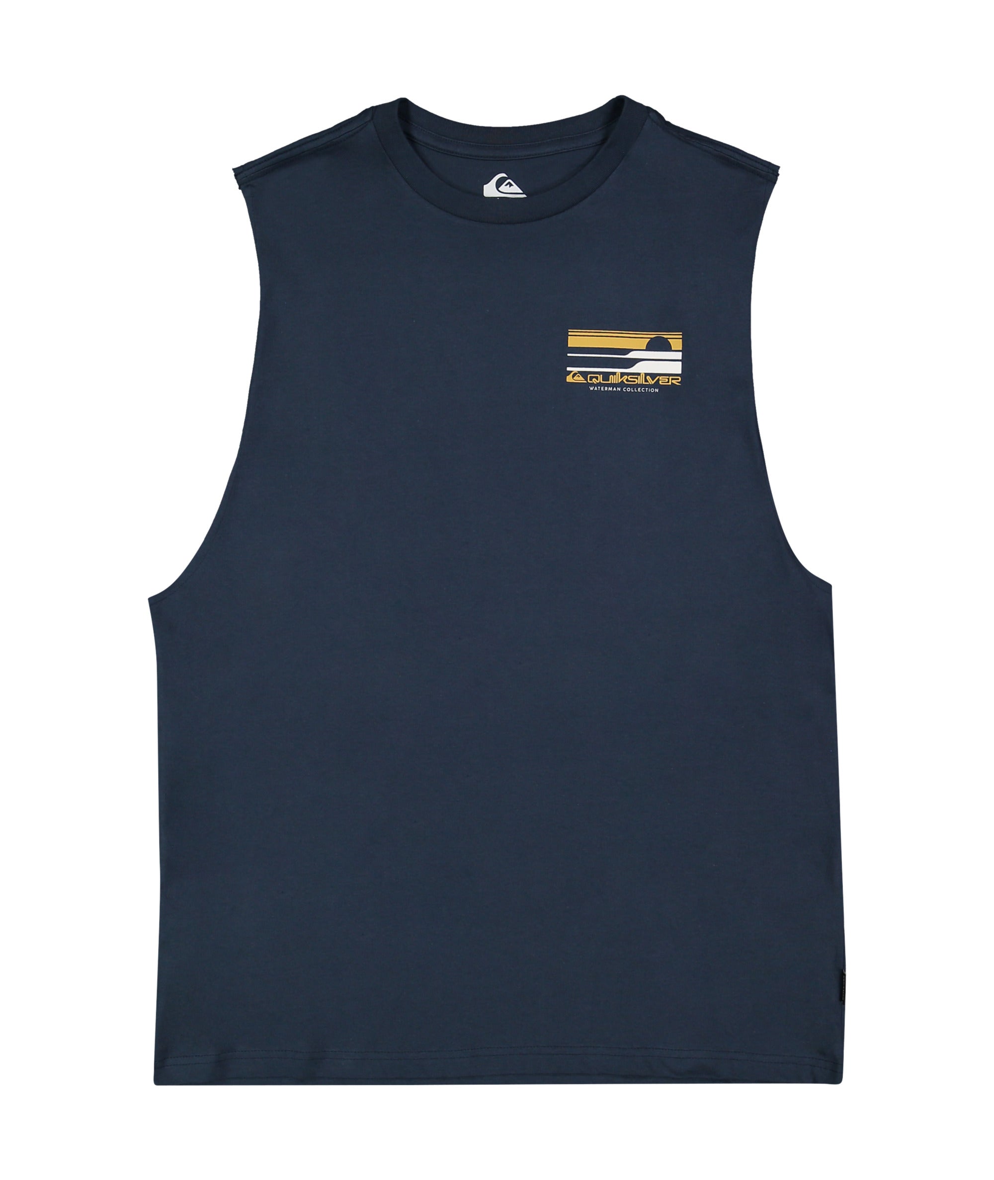 Quiksilver Stacked Horizon Muscle in MIDNIGHT NAVY