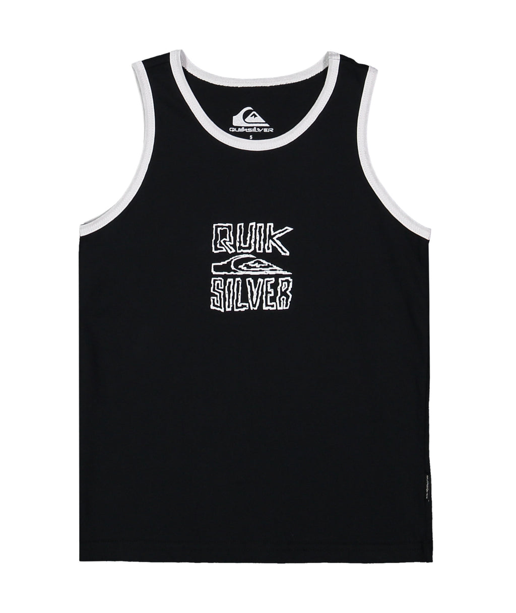 Quiksilver Lo Res Boy Tank in BLACK