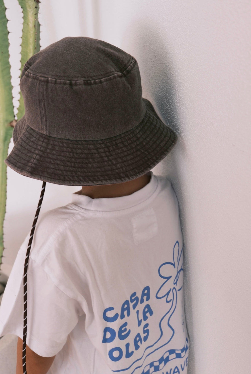 Olas Supply Co SOCIAL CLUB MINI BUCKET HAT - BROWN in Single