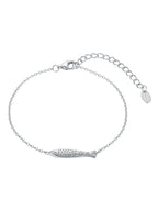 Malakai The Label Sardine Bracelet in Sterling Silver in Default Title
