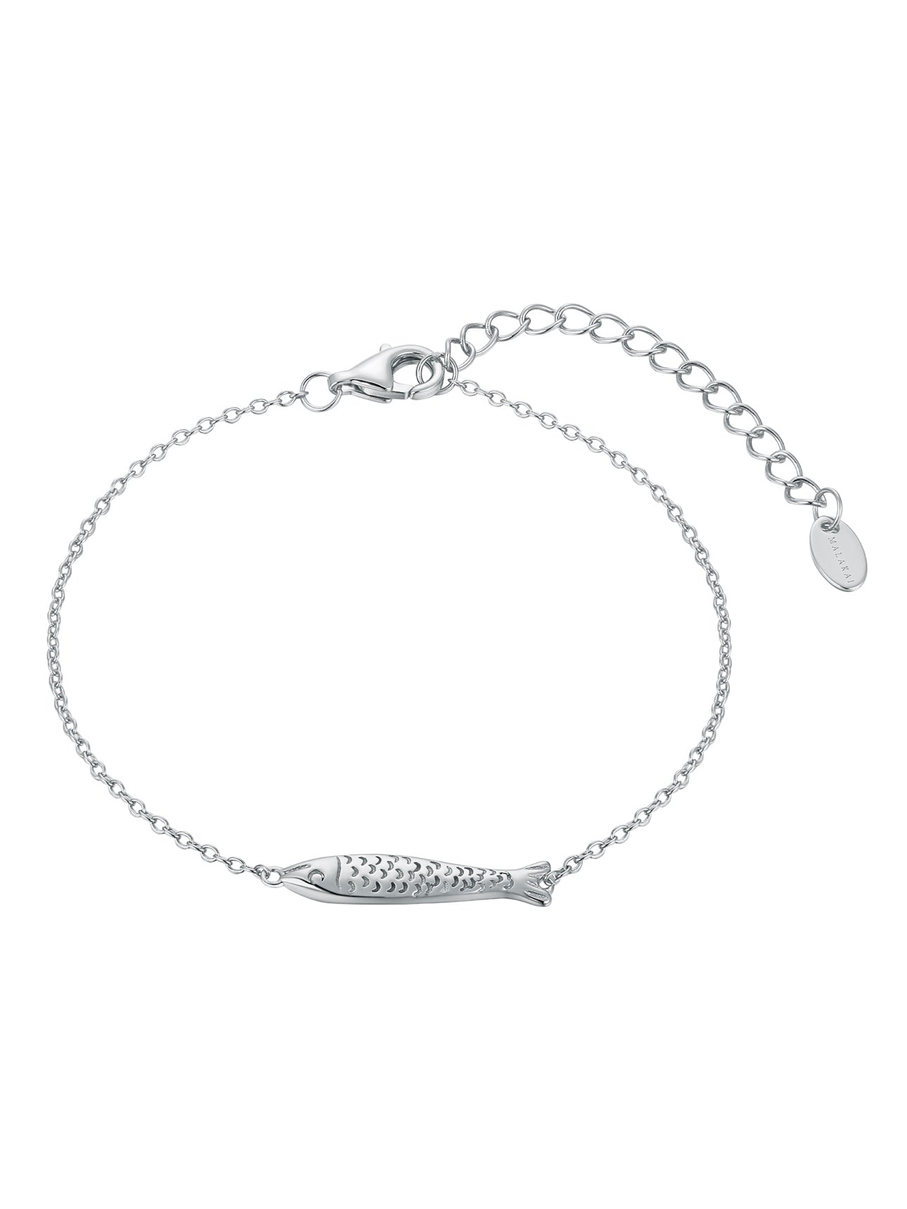Malakai The Label Sardine Bracelet in Sterling Silver in Default Title