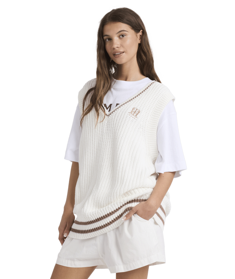 Roxy Hazy Light Sweater Vest in CACAO