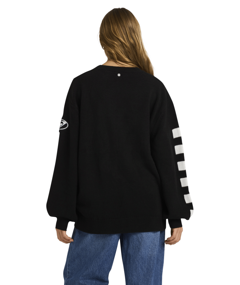 Roxy Surf90 Sweater in BLACK