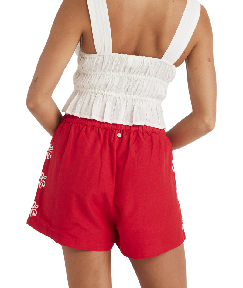 Roxy Chase Short in RIO RED