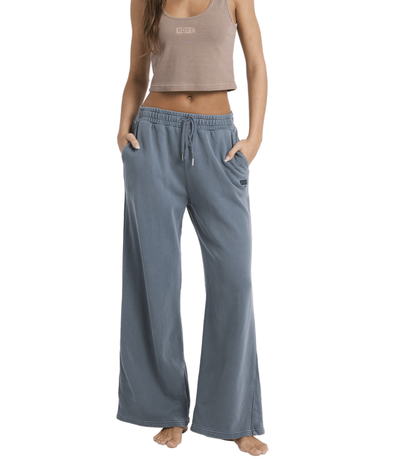 Roxy Heading Out Trackie Pant in DARK SLATE