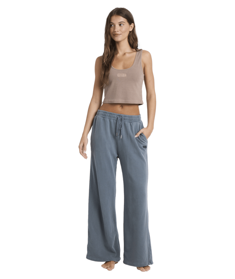 Roxy Heading Out Trackie Pant in DARK SLATE