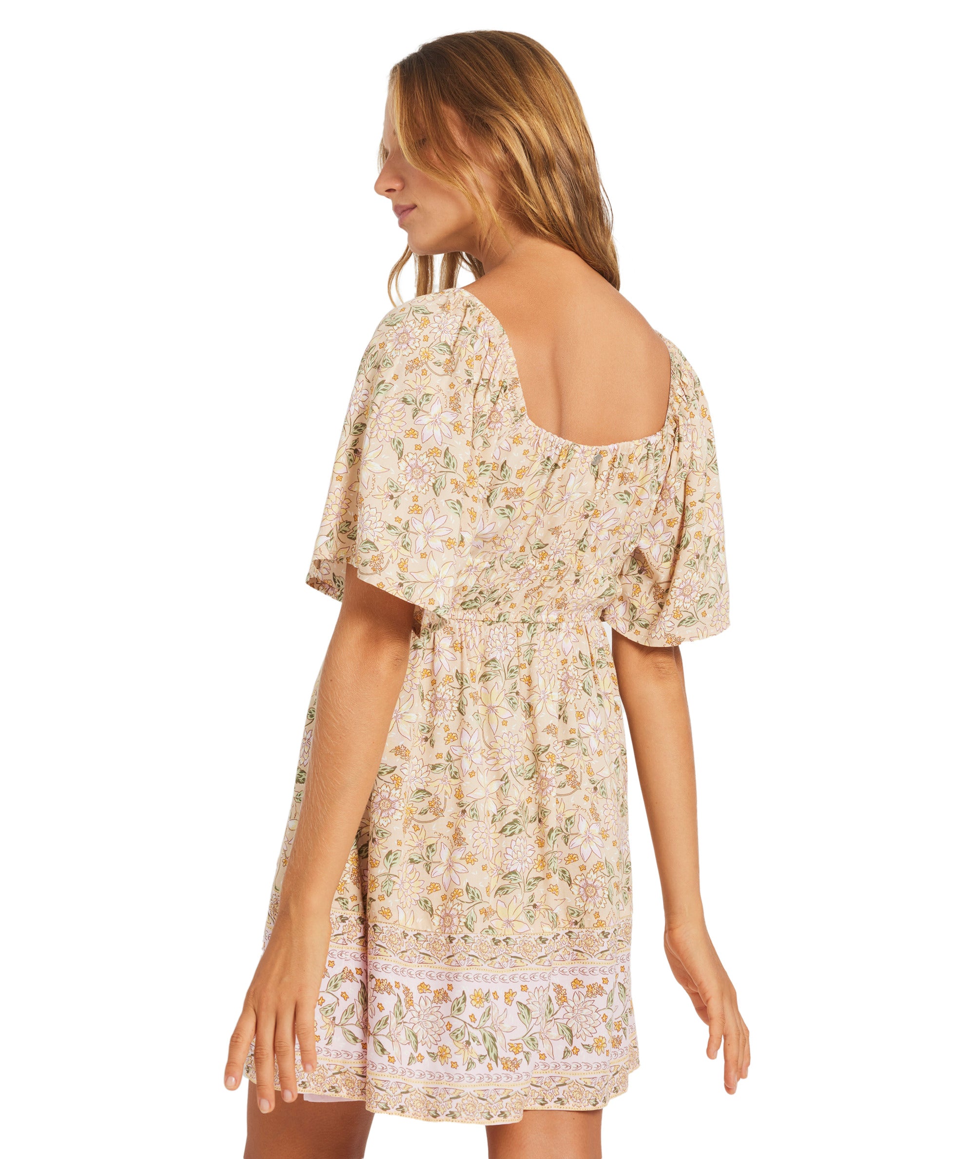 Roxy Garland Sun Symphony Dress in STONE