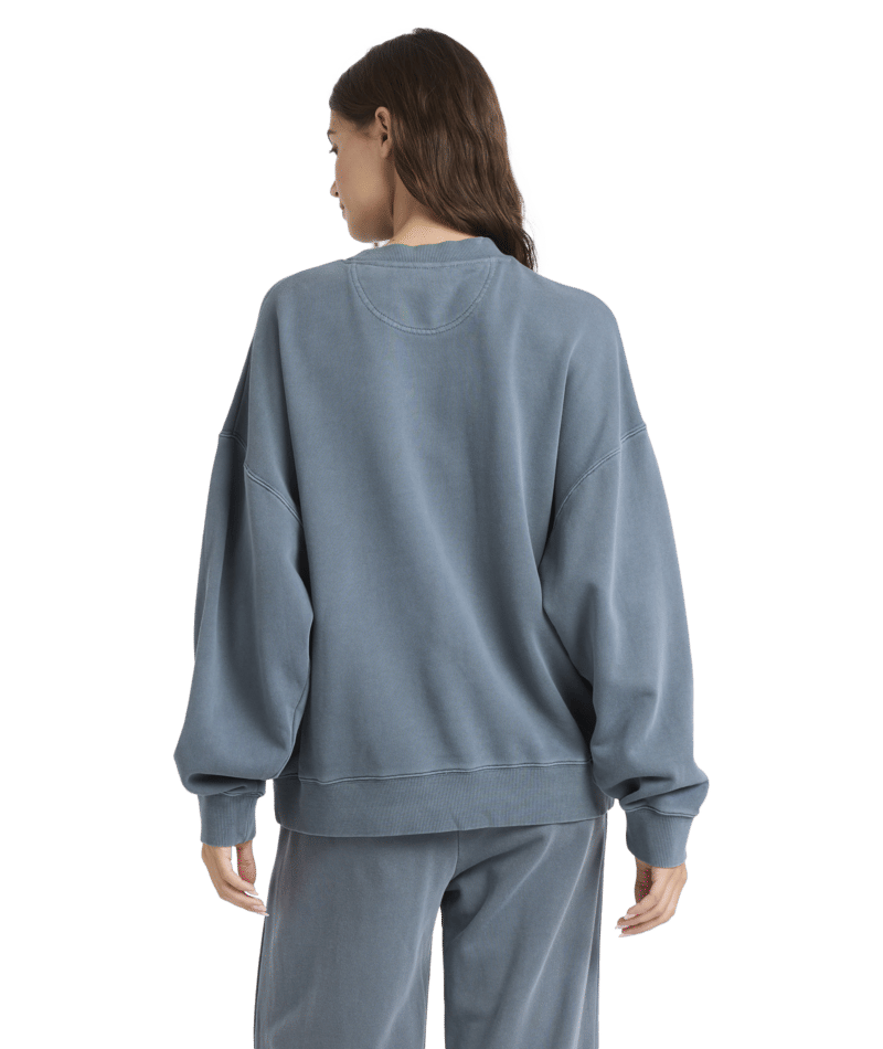 Roxy Heading Out Crew in DARK SLATE