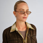 Le Specs FOUNDRY + WHISKEY in LIGHT BROWN MONO