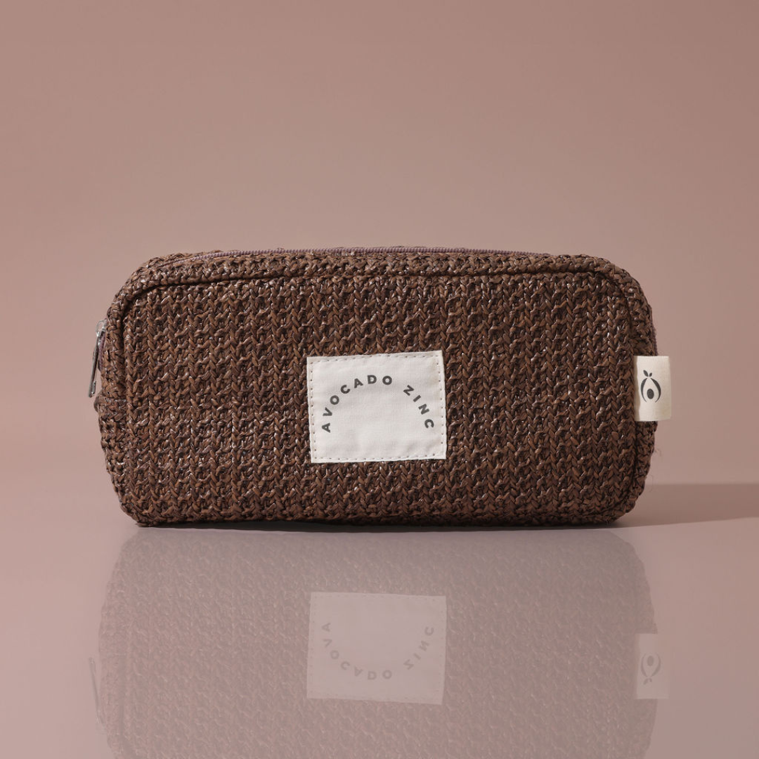 Avocado Zinc Chocolate Straw Pouch in Single