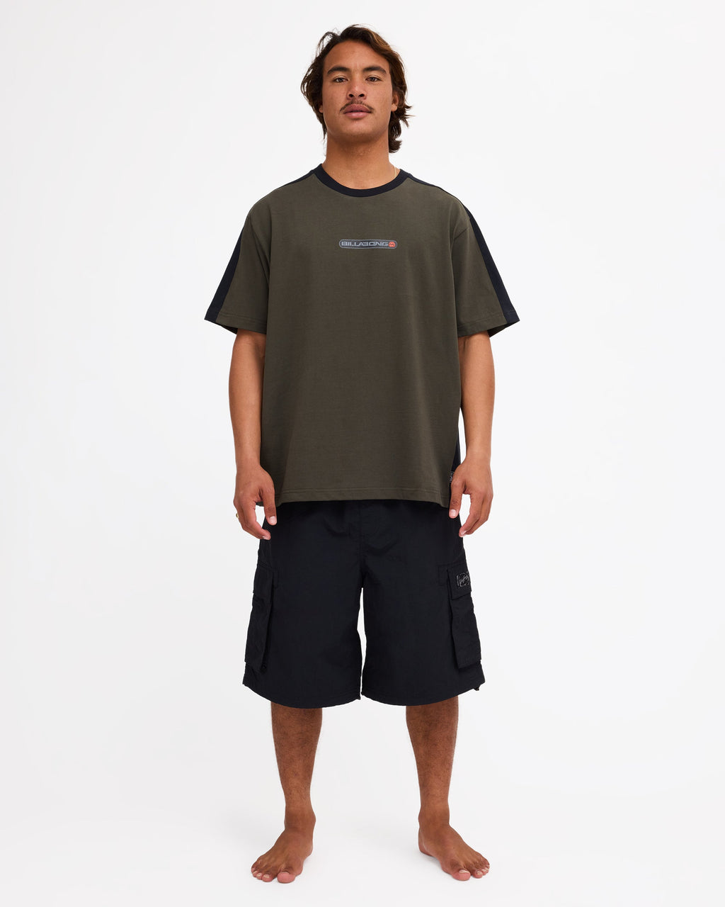 Billabong Mens Spec Iconic T-Shirt in FOREST