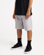 Billabong Boys 8-16 Throw On 19" Boardshorts in ASH