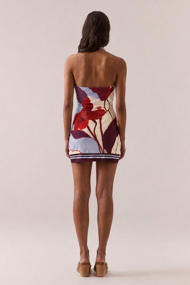 Sovere KALEA MINI DRESS - BLUE BLOOM in Blue Bloom