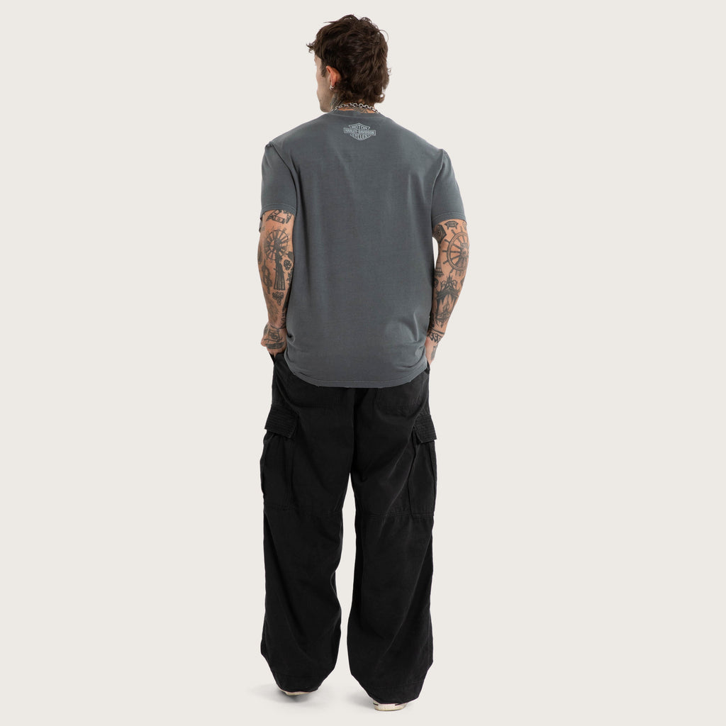 Kiss Chacey Downshift Relaxed Tee in Pigment Turbulence