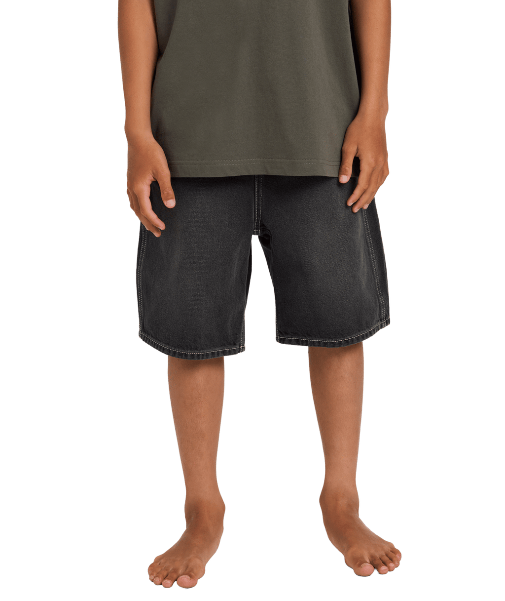 Billabong Boys 8-16 Spec Denim Shorts in Black