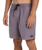 Billabong Mens All Day Overdye Layback 17" Boardshorts in Steel Purple