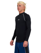 Quiksilver Stab Ls Rashie in Black