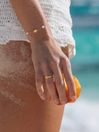 Malakai The Label Aphrodite Ring in 18k Gold in Single