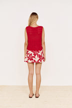 Minkpink ANAIS KNIT TANK in RED