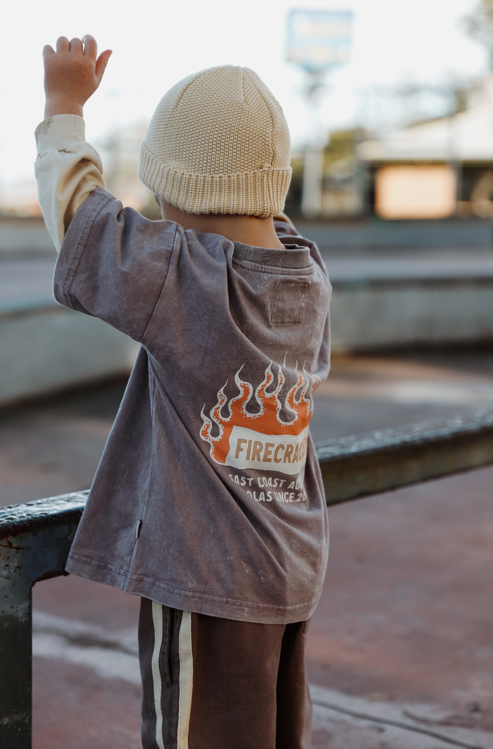Olas Supply Co FIRE CRACKER LONG SLEEVE in Single