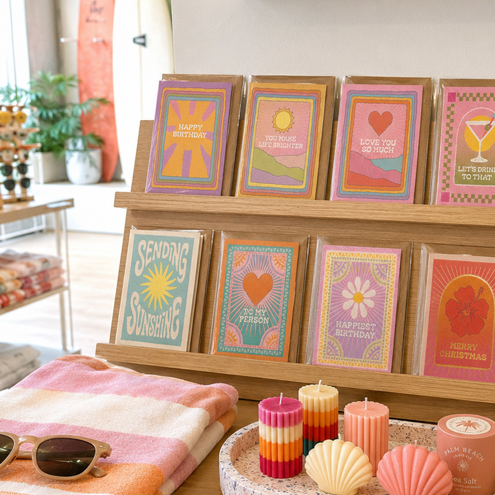 Birthday sun card | Another trip around the sun | Beach card