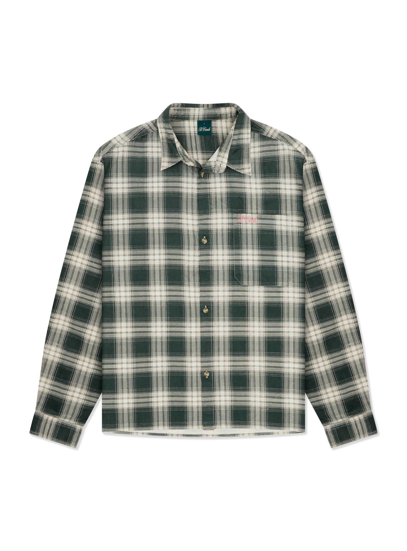 Barney Cools Chatlet Crop Shirt Plaid in Single
