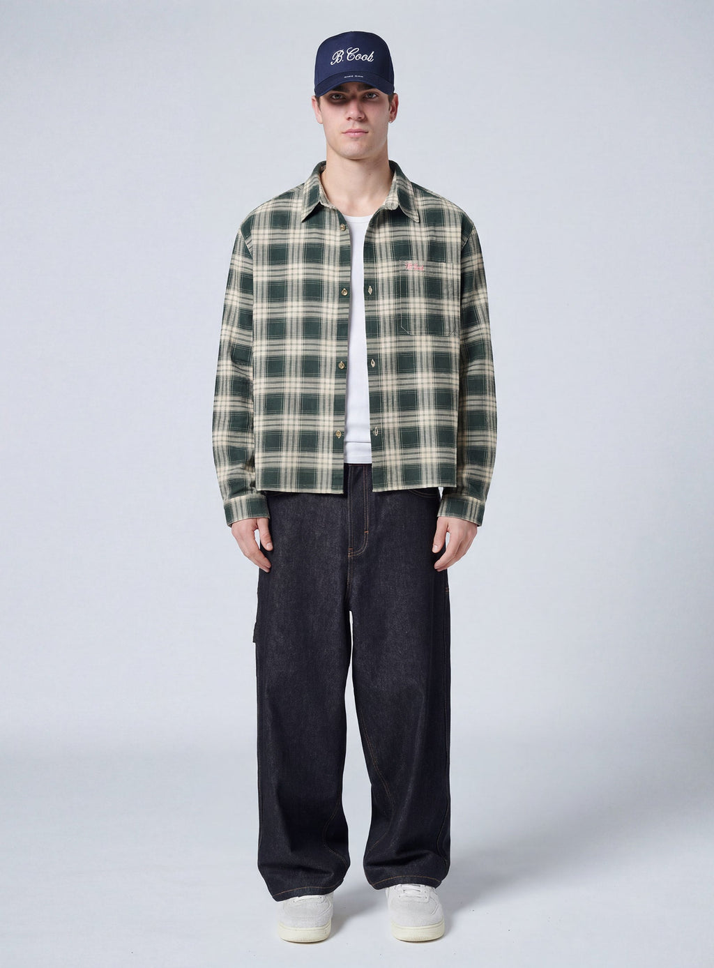 Barney Cools Chatlet Crop Shirt Plaid in Single