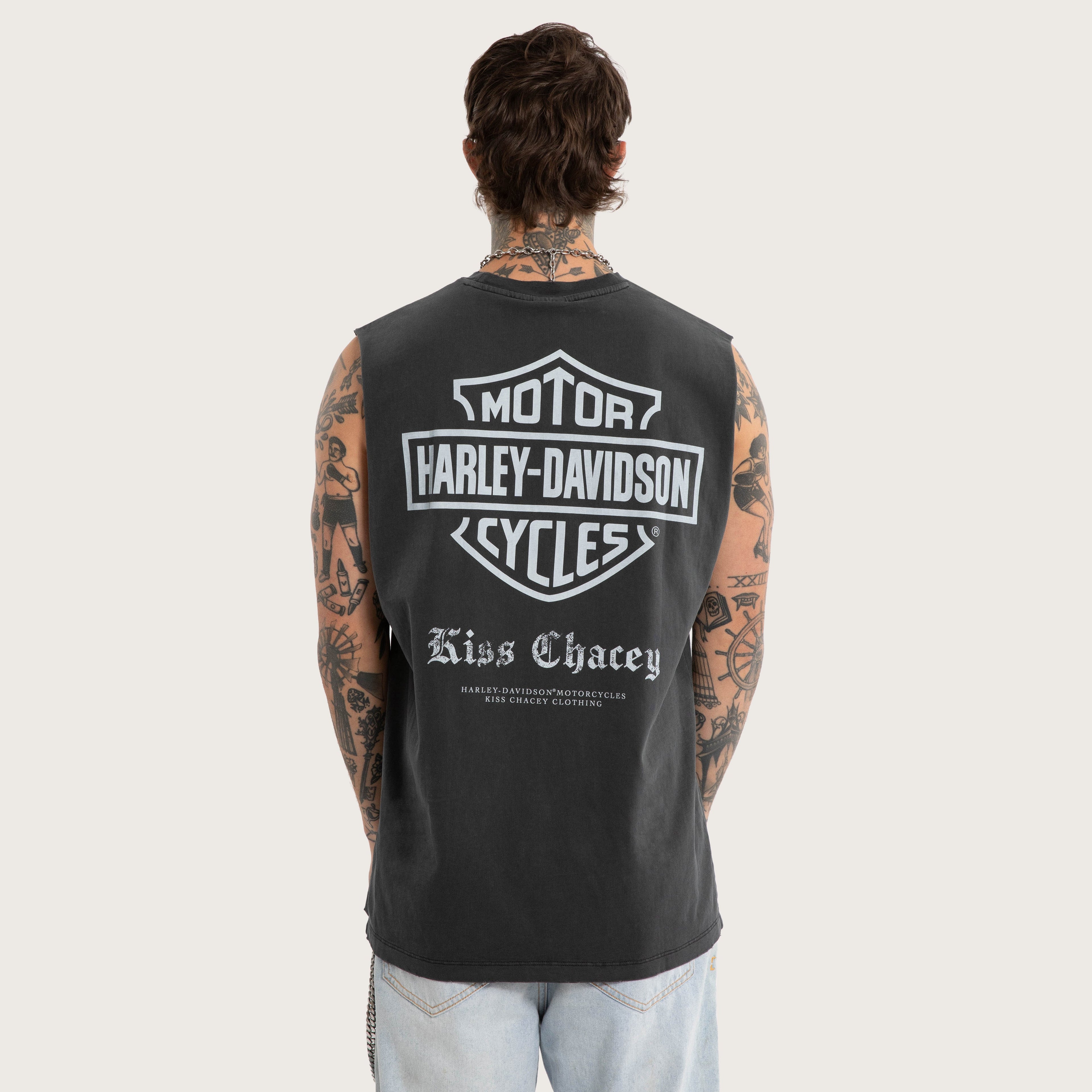 Kiss Chacey Idle Relaxed Muscle in Pigment Black